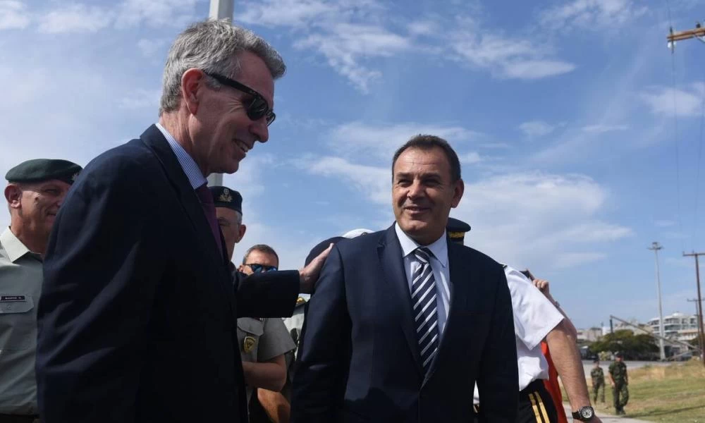 Defender Europe: "Βροντερό" μήνυμα ΥΠΕΘΑ παρουσία του Αμερικανού πρέσβη